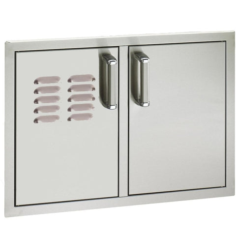 Fire Magic Premium Flush 30 X 20-Inch Double Access Door With Soft Close & Louvers - 53930SC-1
