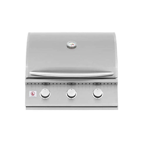 Summerset Sizzler 32-Inch 4-Burner Built-In Natural Gas Grill With Rear Infrared Burner - SIZ32-NG