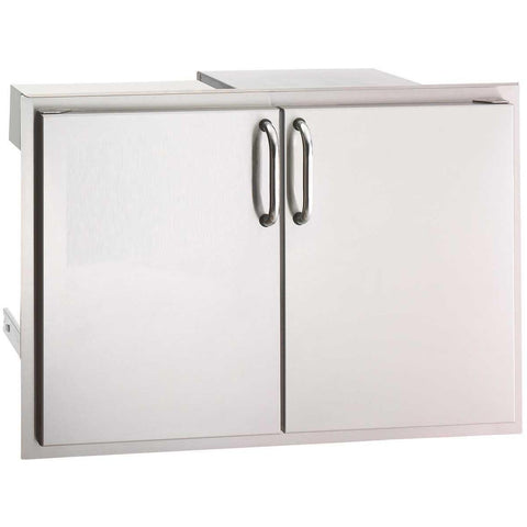 Fire Magic Select 30-Inch Double Access Door With Drawers And Trash Bin Storage - 33930S-12