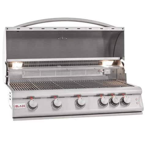 Blaze BLZ-5LTE2 Built-In Gas Grill with Lights, 40-inch