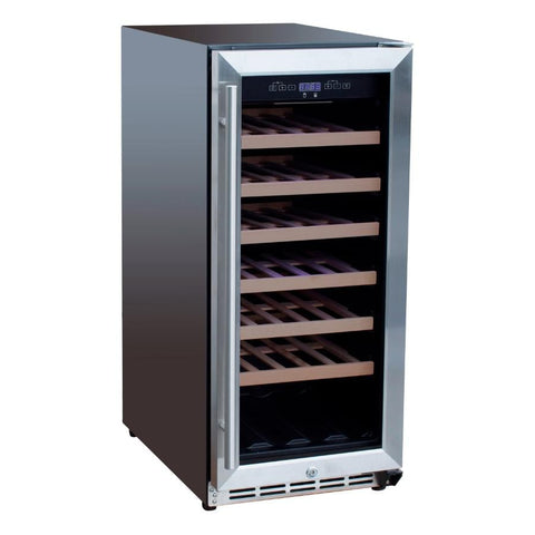 American Made Grills 15-Inch Outdoor Rated Wine Cooler - AMG-RFR-15W