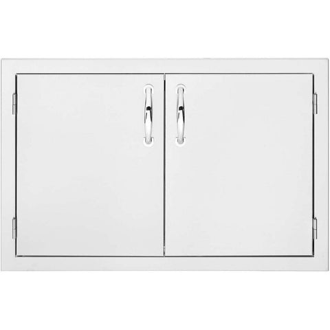 Summerset 33-Inch Stainless Steel Masonry Double Access Door - SSDD-33M