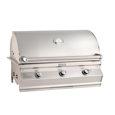 Fire Magic Choice Multi-User CM650I 36-Inch Built-In Natural Gas Grill With Analog Thermometer - CM650I-RT1N
