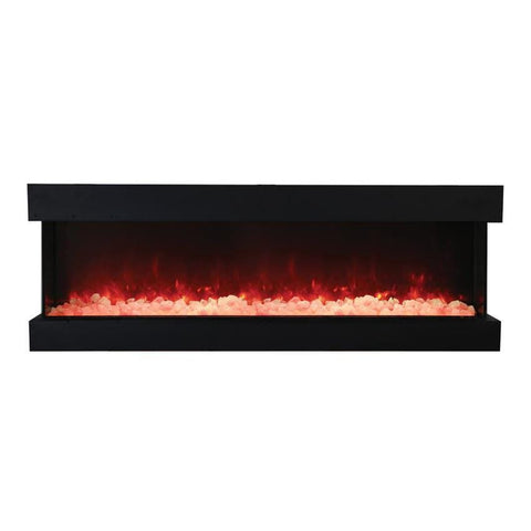 Amantii Tru View 72-Inch Smart Built-In Three Sided Electric Fireplace - Indoor/Outdoor - 72-TRU-VIEW-XL