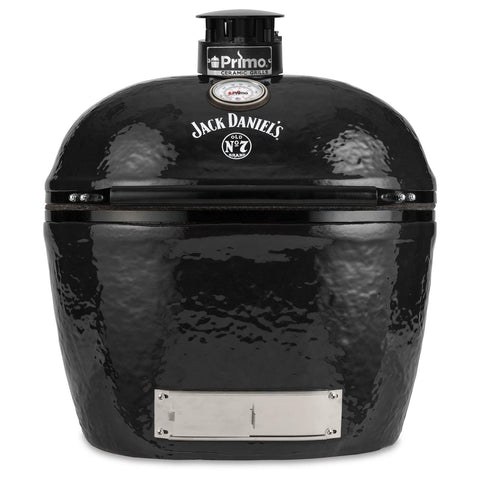 Primo Jack Daniels Edition Oval XL 400 Ceramic Kamado Grill With Stainless Steel Grates - PGCXLHJ (2021)